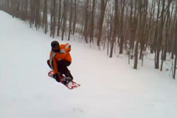 Male Snowboarding