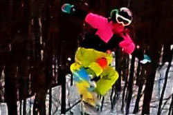 Female Snowboarding