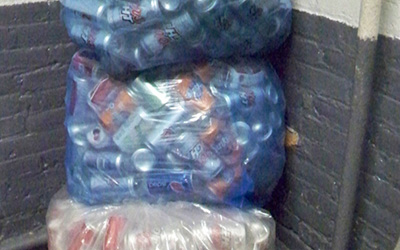 Bags Of Aluminum Cans