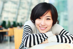 Confident Young Female