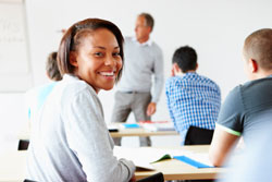 Student in the Classroom