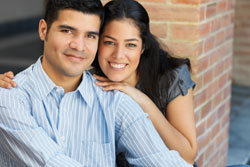 Happy Couple Smiling