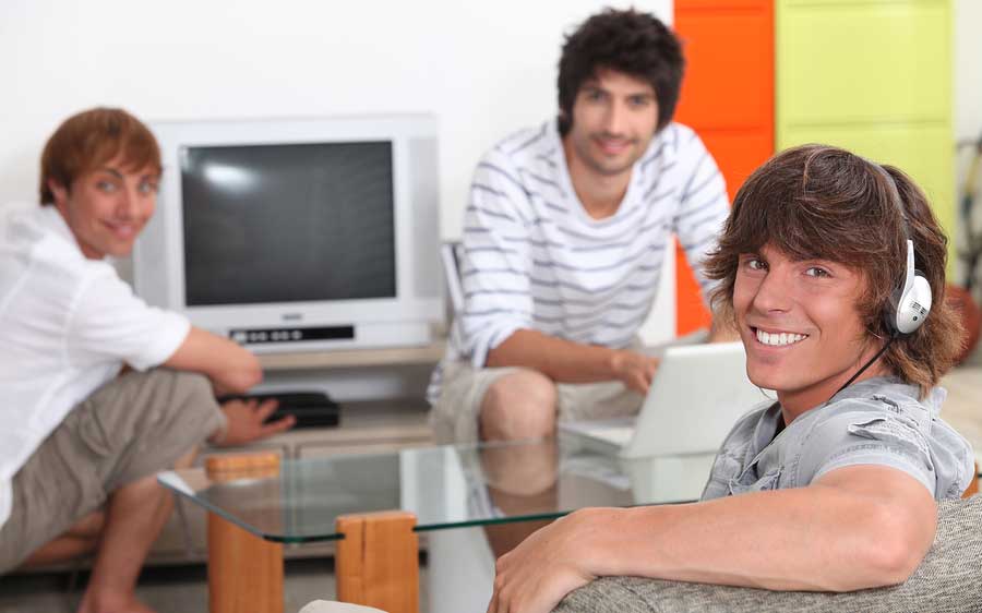 Roommates Spending Time Together
